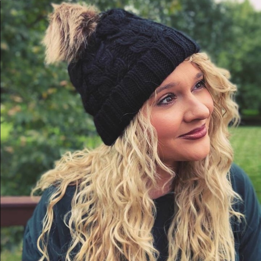 Black beanie